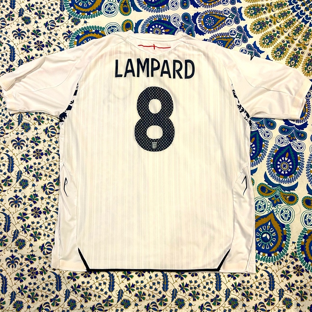England National  2007-2009 Frank Lampard Jersey